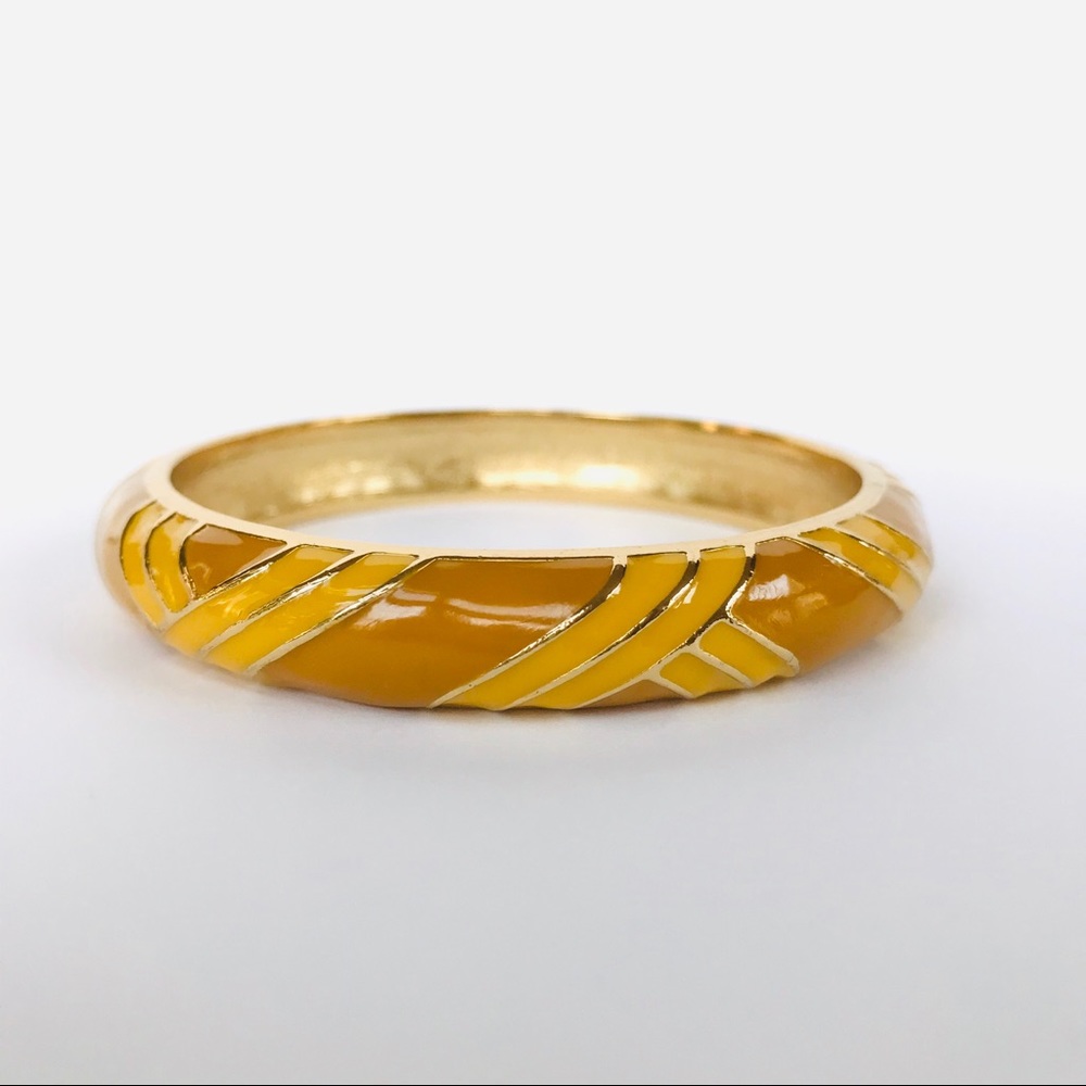 J Crew Factory Yellow Bangle Bracelet